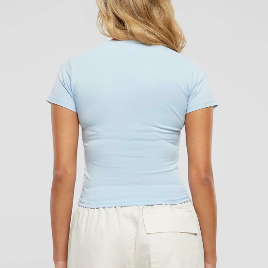 Karl Kani Γυναικεία κοντομάνικη μπλούζα Small Signature Essential Crop Tee
